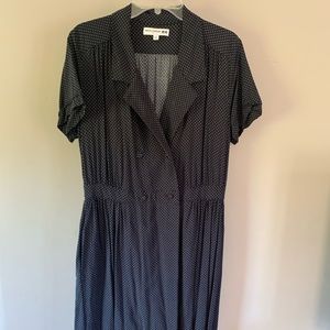 Uniqlo polka dots print dress, size M